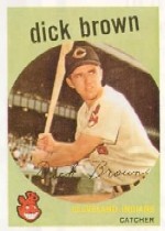1959 Topps Baseball Cards      061      Dick Brown